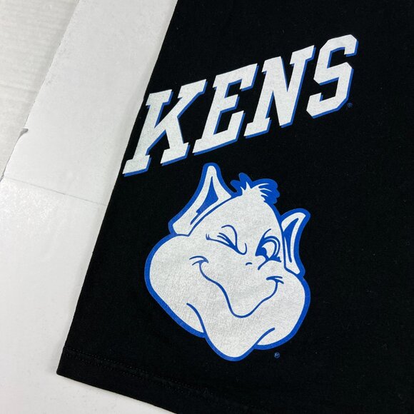 Jansport Saint Louis Billakens Shirt Medium Black Wrap Around Short Sleeve Tee - Picture 8 of 12